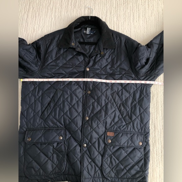 Polo Ralph Lauren Vintage Quilted Navy Jacket Men’s XL - Picture 6 of 16